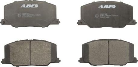 ABE C12037ABE - Set placute frana,frana disc aaoparts.ro