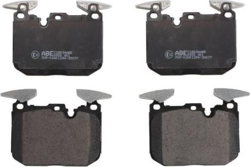 ABE C1B034ABE - Set placute frana,frana disc aaoparts.ro
