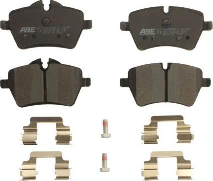 ABE C1B033ABE-P - Set placute frana,frana disc aaoparts.ro