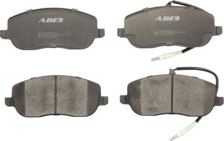 ABE C1C043ABE - Set placute frana,frana disc aaoparts.ro