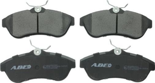 ABE C1C063ABE - Set placute frana,frana disc aaoparts.ro