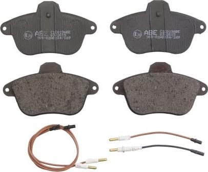 ABE C1C019ABE - Set placute frana,frana disc aaoparts.ro
