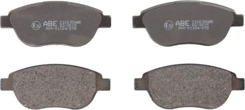 ABE C1C035ABE - Set placute frana,frana disc aaoparts.ro