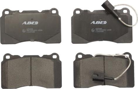 ABE C1D024ABE - Set placute frana,frana disc aaoparts.ro