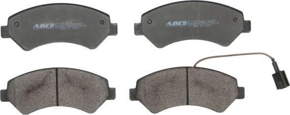 ABE C1F058ABE - Set placute frana,frana disc aaoparts.ro