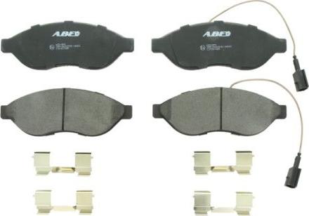 ABE C1F057ABE - Set placute frana,frana disc aaoparts.ro