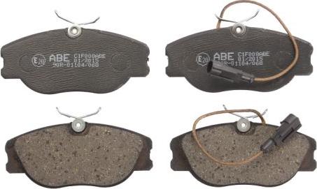 ABE C1F008ABE - Set placute frana,frana disc aaoparts.ro