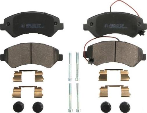 ABE C1F075ABE - Set placute frana,frana disc aaoparts.ro