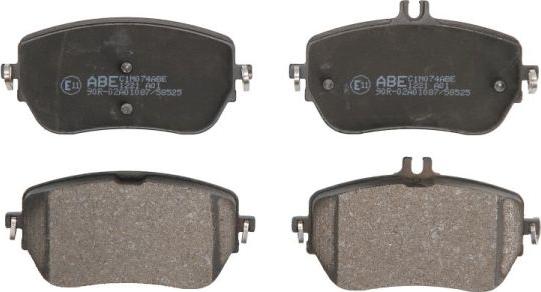 ABE C1M074ABE - Set placute frana,frana disc aaoparts.ro
