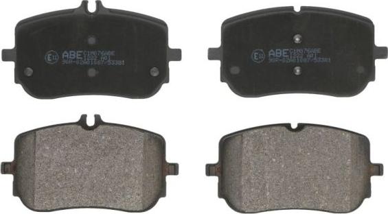 ABE C1M076ABE - Set placute frana,frana disc aaoparts.ro