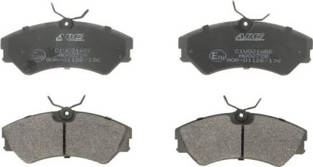 ABE C1W021ABE - Set placute frana,frana disc aaoparts.ro
