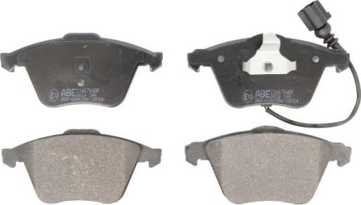 ABE C1W076ABE - Set placute frana,frana disc aaoparts.ro