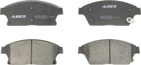 ABE C1X037ABE - Set placute frana,frana disc aaoparts.ro