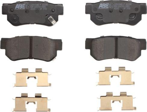 ABE C20510ABE-P - Set placute frana,frana disc aaoparts.ro