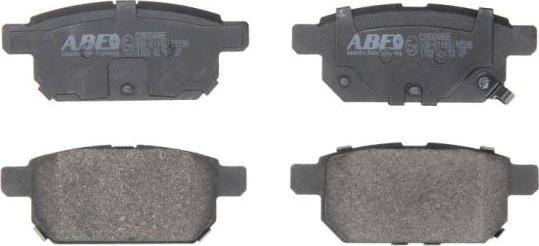 ABE C28004ABE - Set placute frana,frana disc aaoparts.ro