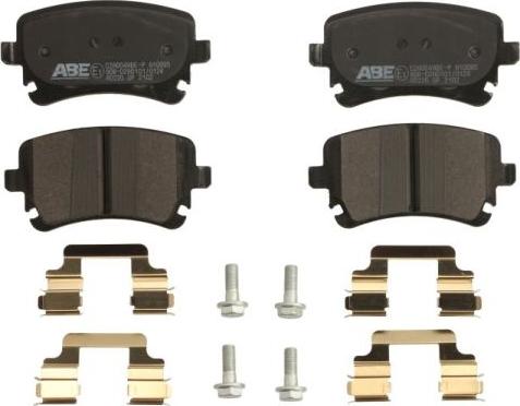 ABE C2A004ABE-P - Set placute frana,frana disc aaoparts.ro
