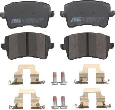 ABE C2A005ABE-P - Set placute frana,frana disc aaoparts.ro