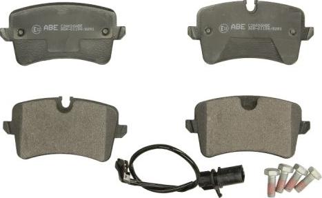 ABE C2A006ABE - Set placute frana,frana disc aaoparts.ro