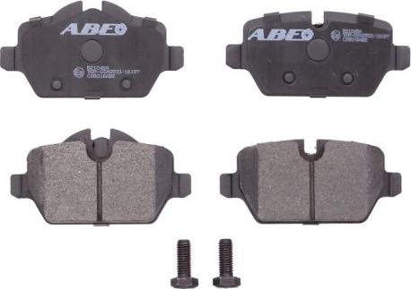 ABE C2B016ABE - Set placute frana,frana disc aaoparts.ro