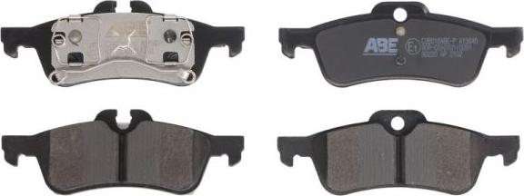 ABE C2B018ABE-P - Set placute frana,frana disc aaoparts.ro