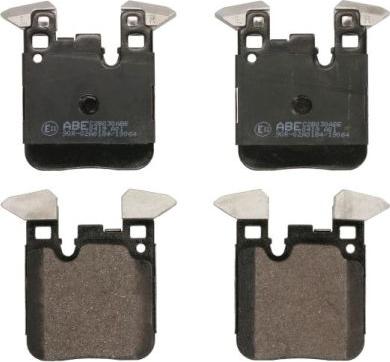 ABE C2B030ABE - Set placute frana,frana disc aaoparts.ro