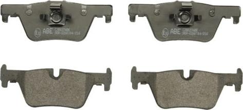 ABE C2B027ABE - Set placute frana,frana disc aaoparts.ro