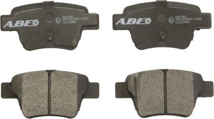 ABE C2C010ABE - Set placute frana,frana disc aaoparts.ro