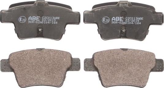 ABE C2C013ABE - Set placute frana,frana disc aaoparts.ro