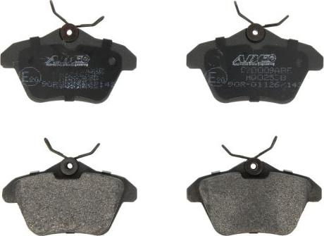 ABE C2D009ABE - Set placute frana,frana disc aaoparts.ro