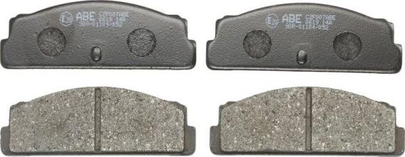 ABE C2F007ABE - Set placute frana,frana disc aaoparts.ro