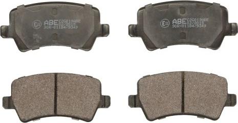 ABE C2G019ABE - Set placute frana,frana disc aaoparts.ro