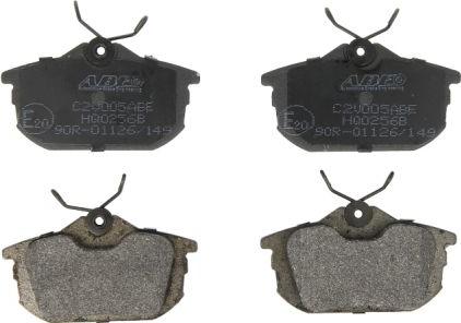 ABE C2V005ABE - Set placute frana,frana disc aaoparts.ro