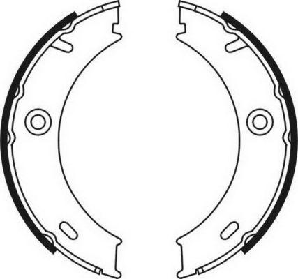 ABE CRM003ABE - Set saboti frana, frana de mana aaoparts.ro