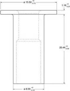 ABEX 93060 - Nit, material frictiune saboti frana aaoparts.ro
