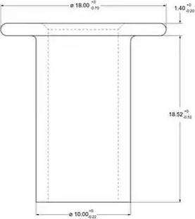 ABEX 93067 - Nit, material frictiune saboti frana aaoparts.ro