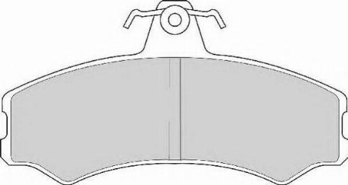 ABEX AVR107 - Set placute frana,frana disc aaoparts.ro