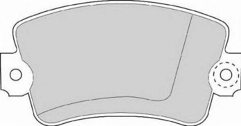 ABEX AVR119 - Set placute frana,frana disc aaoparts.ro