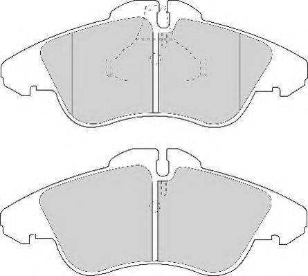 ABEX AVR114 - Set placute frana,frana disc aaoparts.ro