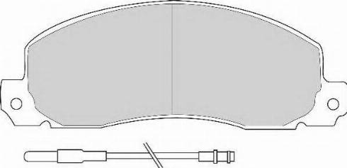 ABEX AVR110 - Set placute frana,frana disc aaoparts.ro