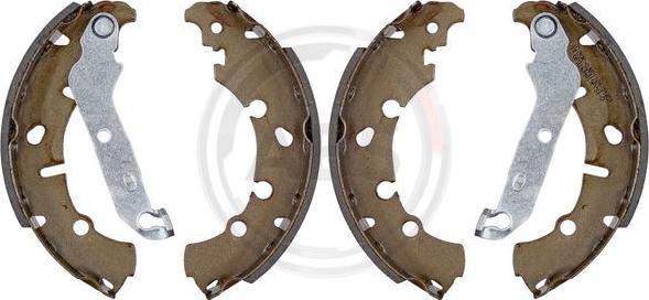 A.B.S. 9128 - Set saboti frana aaoparts.ro