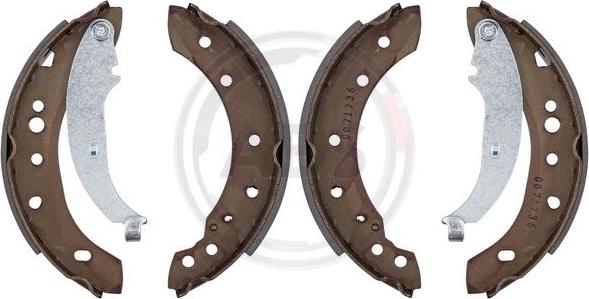 A.B.S. 9373 - Set saboti frana aaoparts.ro