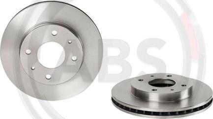 A.B.S. 09.9617.11 - Disc frana aaoparts.ro