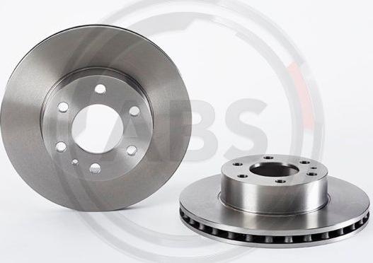 A.B.S. 09.9758.10 - Disc frana aaoparts.ro