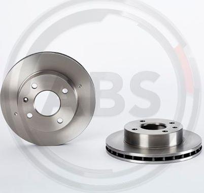 A.B.S. 09.4914.34 - Disc frana aaoparts.ro