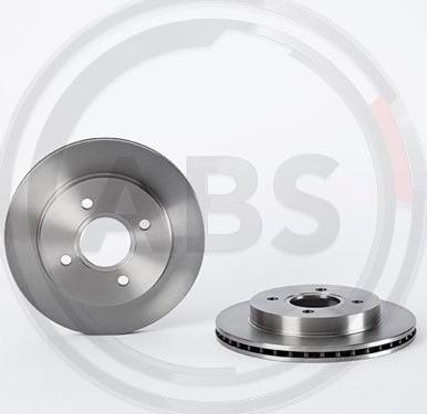 A.B.S. 09.5708.10 - Disc frana aaoparts.ro