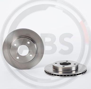 A.B.S. 09.6727.34 - Disc frana aaoparts.ro