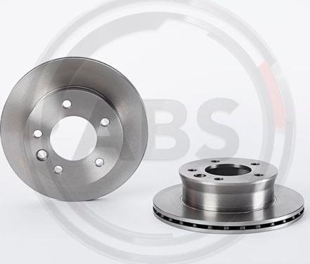 A.B.S. 09.7314.24 - Disc frana aaoparts.ro