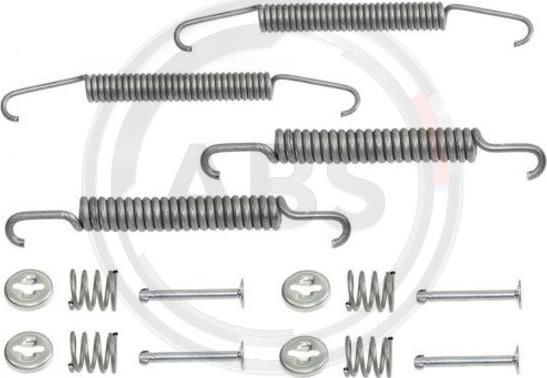 A.B.S. 0548Q - Set accesorii, sabot de frana aaoparts.ro