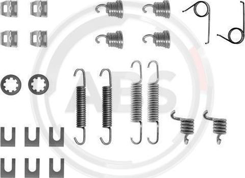 A.B.S. 0554Q - Set accesorii, sabot de frana aaoparts.ro