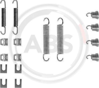 A.B.S. 0550Q - Set accesorii, sabot de frana aaoparts.ro